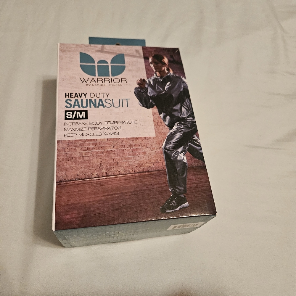 Warrior by Natural Fitness Adult Small/Medium Heavy Duty Sauna Suit New